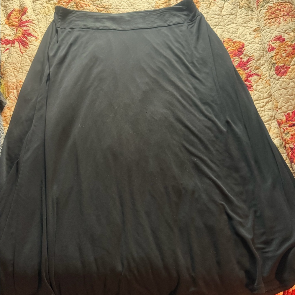Cato Black Maxi Skirt
